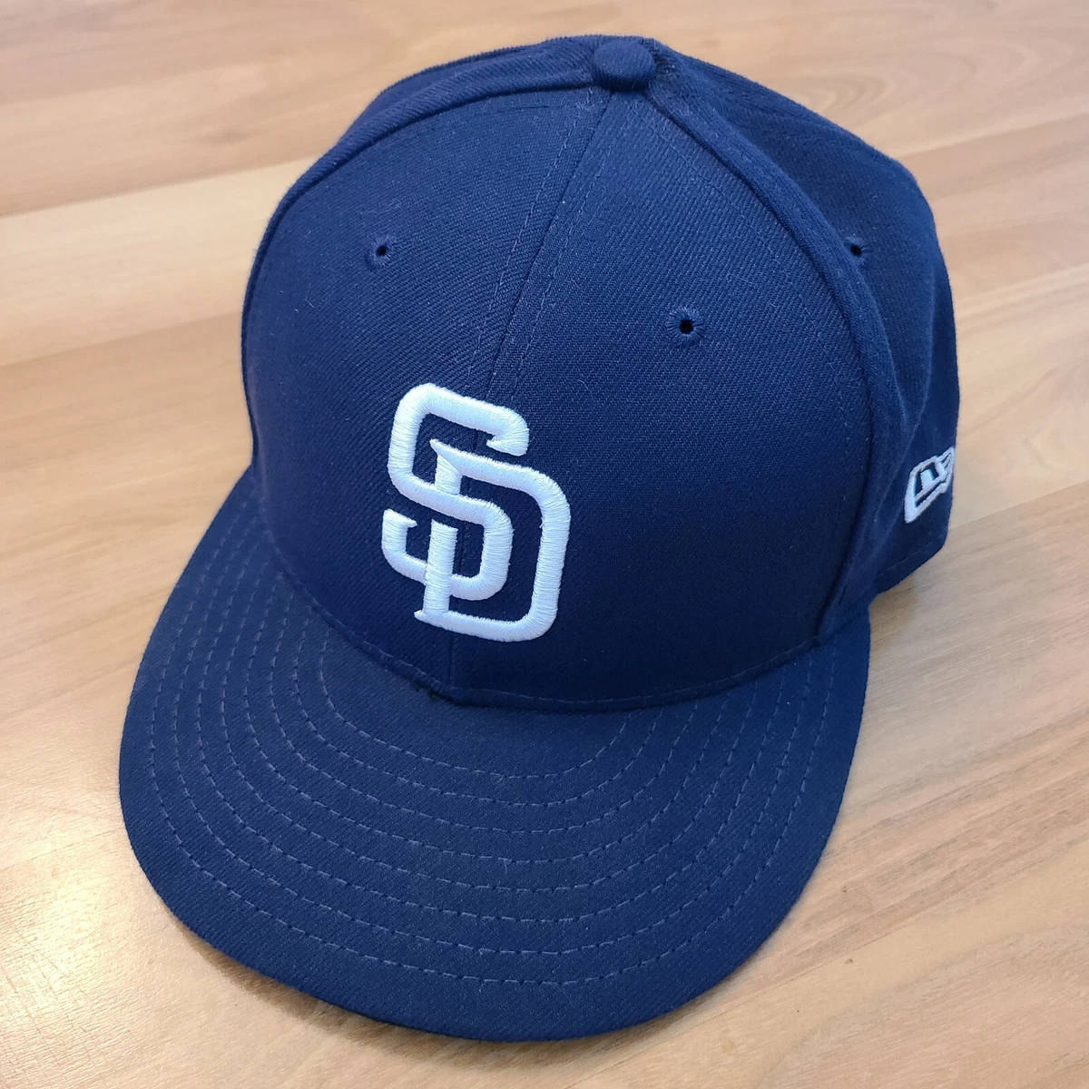 San Diego Padres Hat 7 3 4 New Era Jackie Robinson 42 Navy Blue