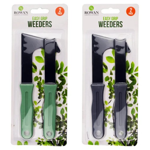2 PC PATIO WEEDER SET Comfort Grip Pavement Slab Moss Root Weeding Remover Tool - Picture 6 of 6