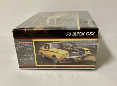 Monogram 1/24 '70 Buick GSX Kit # 2793/Sealed/1989 | eBay