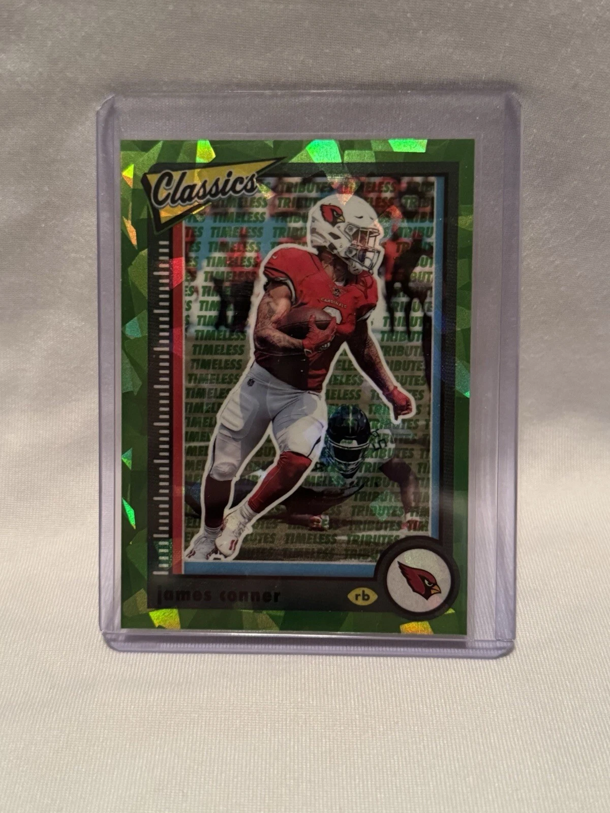 James Conner trading card