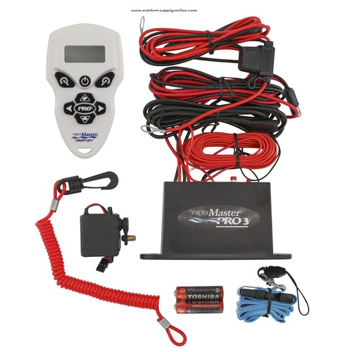 Trollmaster Pro Angler Wireless Remote Control Unit / Mercury 15 & 20hp kicker - Picture 3 of 4