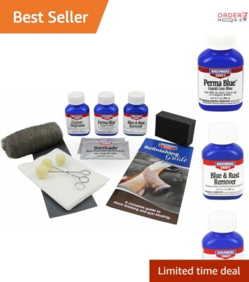 #ad Gun Blue Kit Liquid 0.33oz All Inclusive Cleaner Rust Remover Easy Use Mainte... $32.98