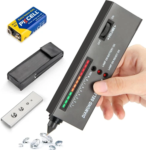 High Accuracy Gold Silver Test Kit Diamond Tester Precious Metal Testing Kit NEW