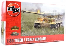 Airfix Tiger I - Early Version 1:35 Scale Plastic Model Tank Kit A1363