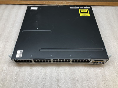 Cisco Catalyst 3750X 48-Port PoE Gigabit Ethernet WS-3750X-48T-S V02