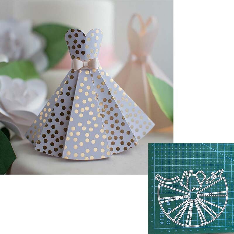 dress metal die KIS Cuts - Metal Die - Party Dress