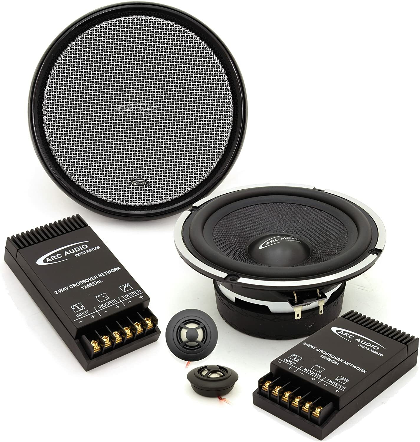 arc audio motorcycle speakers