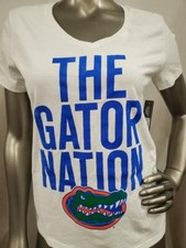 RUSSELL FLORIDA GATORS "THE GATOR NATION" WOMEN'S SHIRT ASST SIZES 12