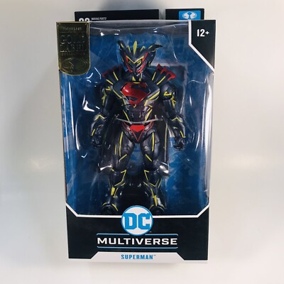 DC Multiverse Superman Unchained Armor Gold Label McFarlane Action Figure