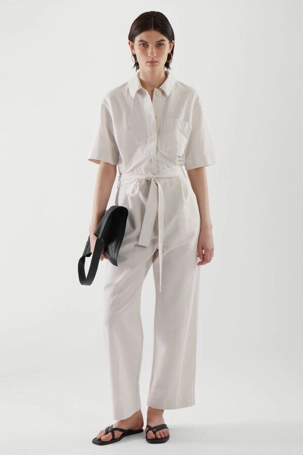 COS Women Linen Jumpsuits Sz.6 US | eBay
