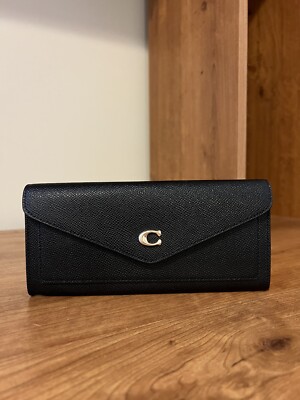 Small Wallet Coach Wallet Crossgrain Leather NWT Coach Crossgrain