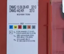 ORIGINAL    USER     TOOLS    10  PCS      DNMG150608-KR 3210