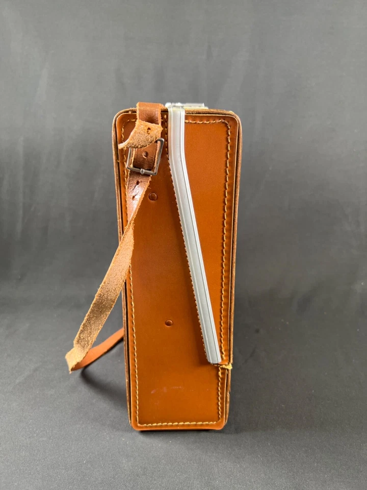Estuche de transporte de cuero vintage bolsa para cámara Polaroid Land Hipster - solo estuche Foto 4 de 4