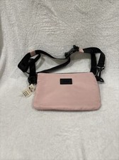 Victoria's Secret Pink PALE PINK Travel Purse Belt Bag Fanny Pack NWT