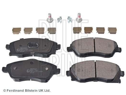 Blue Print BremsbeläGe Bremsbelegsatz Vorne FüR Opel Corsa C Meriva-image
