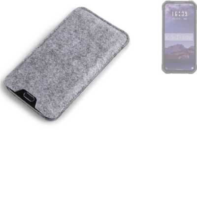 Filz Hülle für iiiF150 B2 Pro grau Sleeve Case Tasche Schutz Hülle