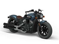 2022 Indian Motorcycle Scout Bobber ABS Icon Blue Slate Smoke