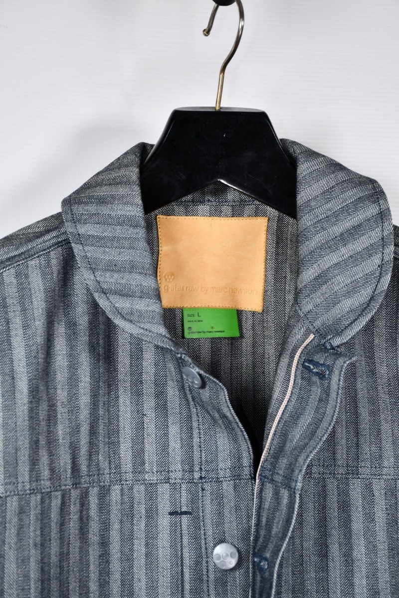 G-STAR RAW MARC NEWSON RAIL SELVEDGE JACKET RIGID RAW DENIM G-STAR RAW MARC NEWSON RAIL SELVEDGE JACKET RIGID RAW DENIM