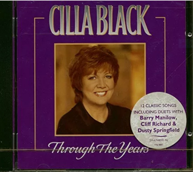 CILLA BLACK : Through the Years CD 1993 NEW SEALED BARRY MANILOW