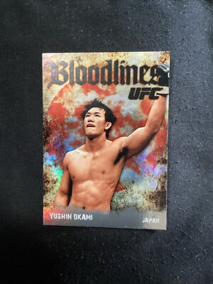 2009 Topps UFC Bloodlines Yushin Okami #BL-4 Rookie                      V16