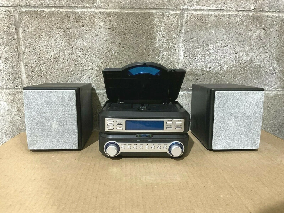 GPX Home Music System HC221B ✅❤️️✅❤️️ AS IS - FOR PARTS OR REPAIR - READ - Image 2 of 2