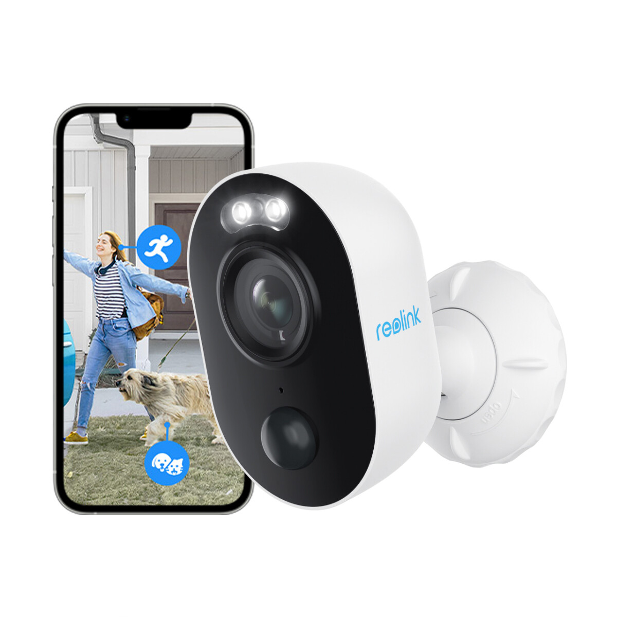 REOLINK 4MP WiFi Security Camera Outdoor Spotlight Two Way Audio 