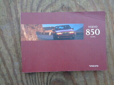 Volvo 850 Owners Manual USA & Canada 1996 | eBay