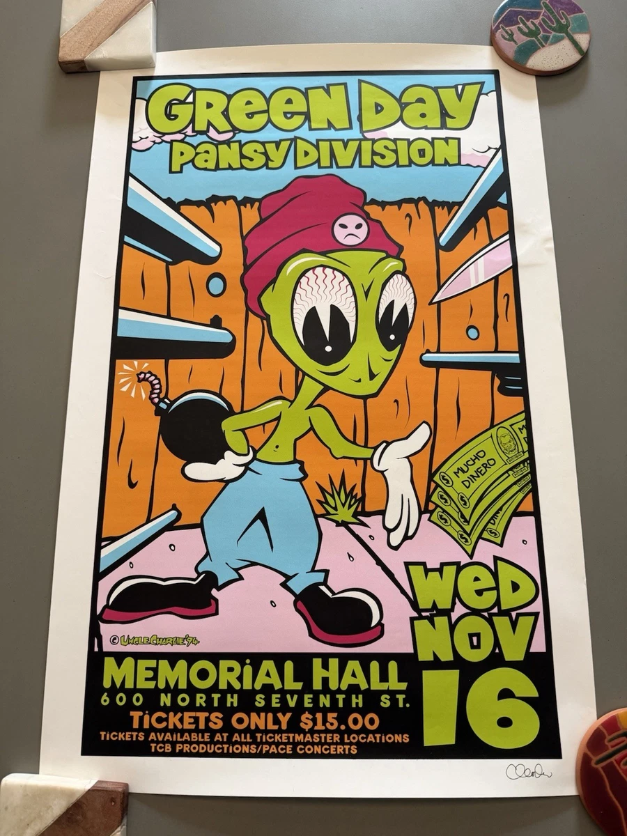 Preços baixos em Cartazes originais de Green Day | eBay