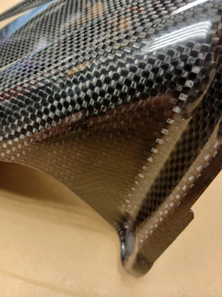 Fz1 Fazer Parafango Posteriore Carbonio Nuoro - Immagine 2 di 4