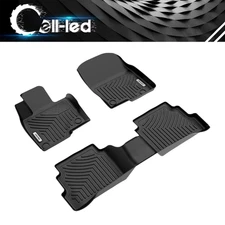 Floor Mat Liners Set for 2017-2025 Mazda CX-5 TPE Rubber All Weather 3D Molded