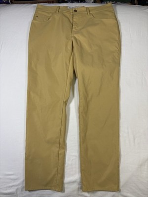 Dive Bomb Industries Coaster Pants Mens 34x30 Tan Performance Stretch Outdoor