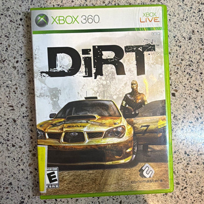 Codemasters DiRT Xbox 360 2007 E NTSC-U/C Manual Included Online Multiplayer