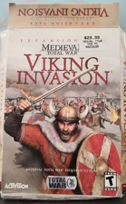 Medieval Total War - Viking Invasion Expansion Pack (Windows PC Game), & manual*