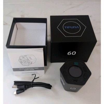 Kitchen Cooking Timer Hexagon Black Tipura Pomodoro New
