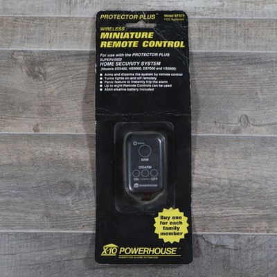 X-10 PowerHouse Protector Plus Model KF574 Wireless Miniature Remote Control