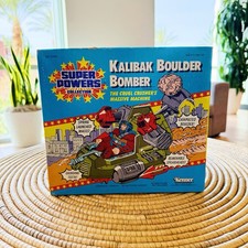 1985 Kenner Super Powers Kalibak Boulder Bomber Vehicle DC Comics Boxed SEALED