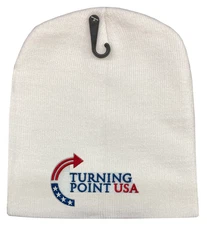 TURNING POINT USA CHARLIE KIRK Short Cuff Beanies Ski Cap Knitted Winter Hat Lot