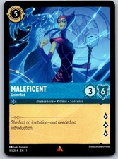 Maleficent - Uninvited 151/204 Rare The First Chapter Lorcana Near Mint