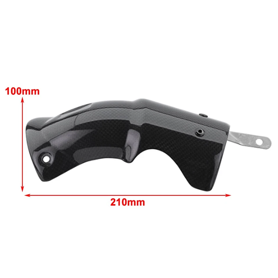 Carbon Fiber Heat Shield Exhaust Cover Guard For BMW S1000R/RR R1200GS - Imagem 2 de 4
