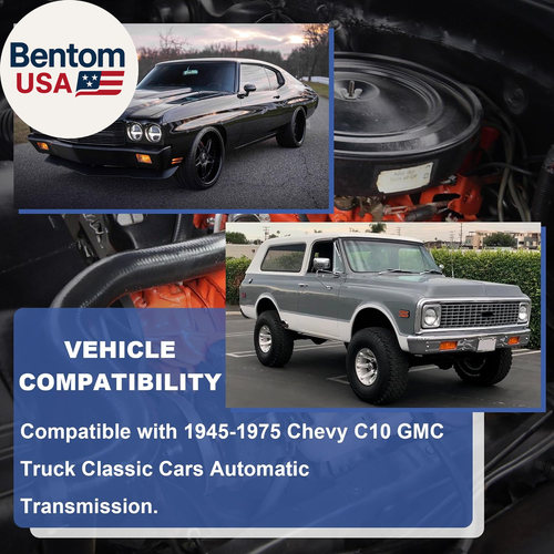 Chrome 33 Inch Tilt Steering Column Shift for 1946-1975 Truck Cars, GM Style Nat - Picture 4 of 12
