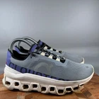 On Running Cloudmonster Grey Purple Women Running Shoes Sneakers Size 7