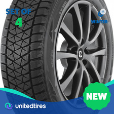 Set Of 4 New 24570r16 Bridgestone Blizzak Dm-v2 107s