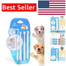 Puppy Tooth Brushing Kit with Soft Silicone Bristles - Ultimate Oral Care