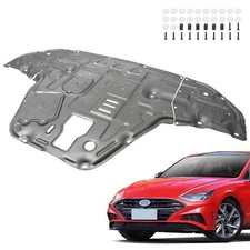 Engine Under Cover Splash Shields Manganese Steel For Hyundai Sonata 2020-2023