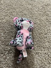 Ty Beanie Boos Tasha The Pink Leopard Cat (36151)