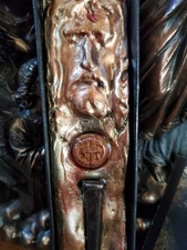 Byzantine Styled 7th cen Pilgrim True Cross Display Reliquary Made From Original