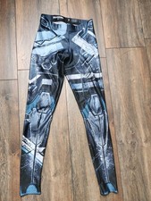 Black Milk Mecha Leggins Size S Blau