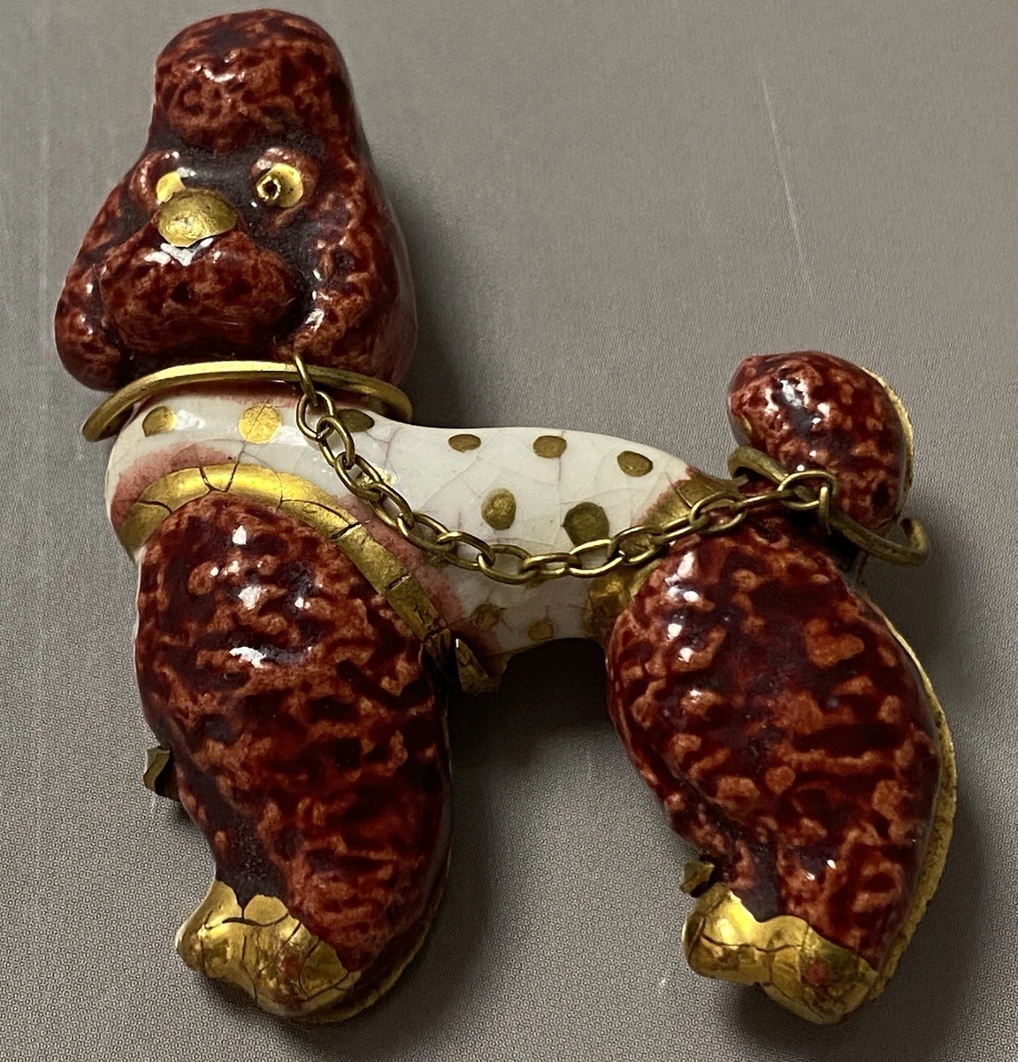 Broche chien saucisse - Nini des Marronniers
