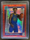2021 Donruss Optic Basketball Red Pulsar Jonathan Kuminga #190 SGC 10