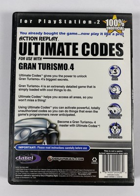 Action Replay Pour Gran Turismo 4 PS2 - Neuf Sous Blister - Cheat Device PlayStation 2